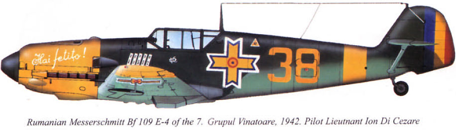 Me 109 E-4 Dicezare 1942