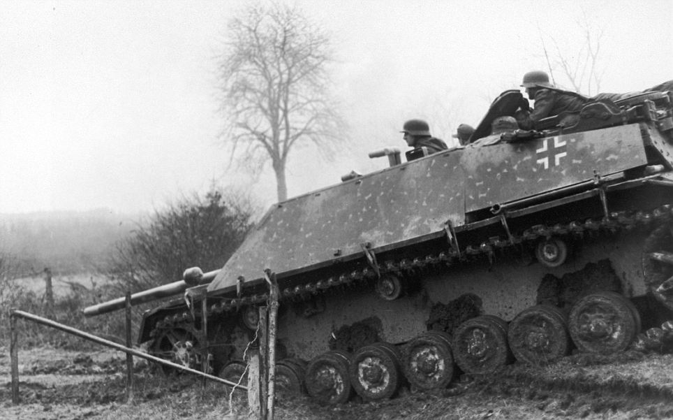 Jagdpanzer During The Battle Of The Bulge