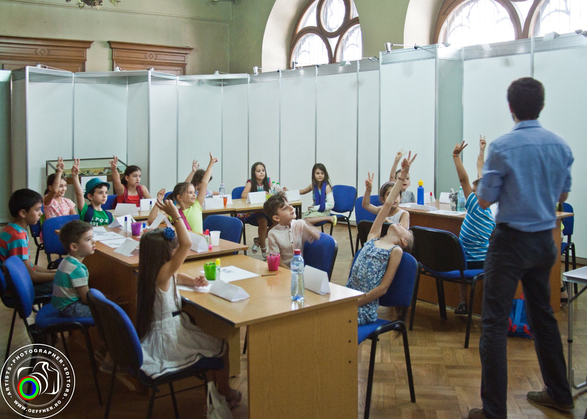 200 de copii la Școala de Vară de la Palatul Suțu, în mai puțin de o lună!  Atelierele continuă și în august