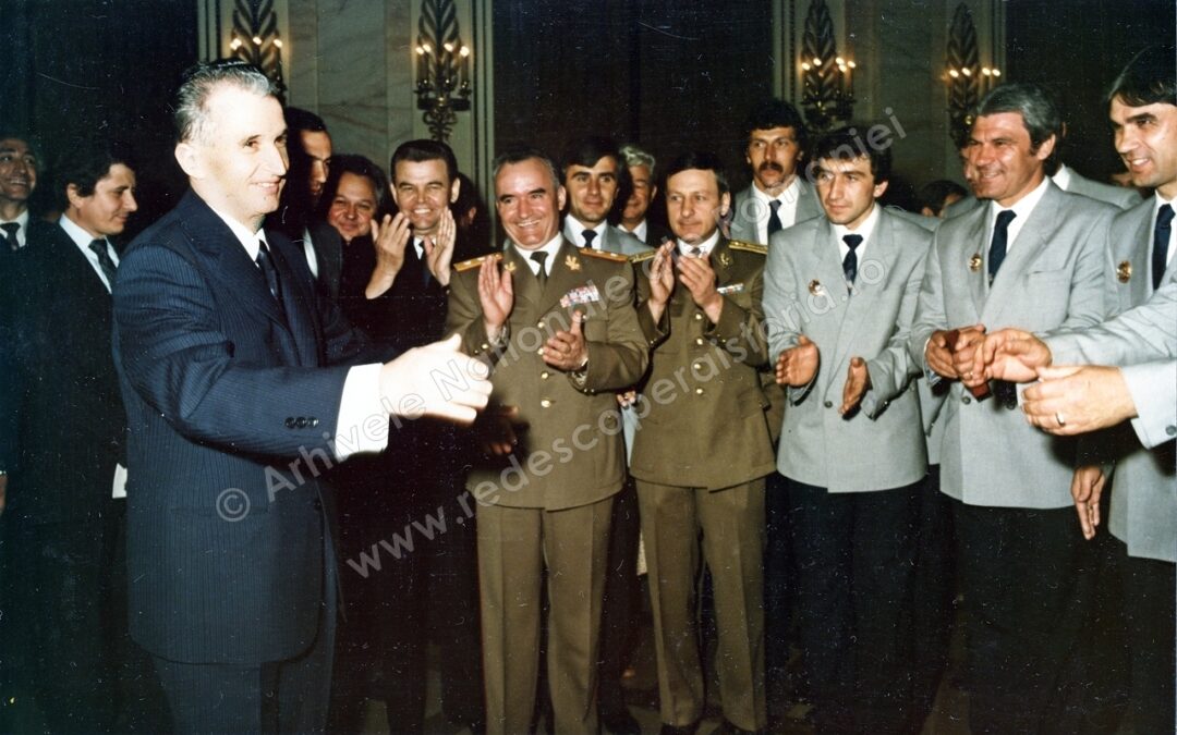 Nicolae Ceaușescu și echipa de fotbal Steaua